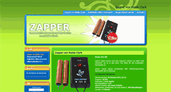 Desktop Screenshot of de.clark-zapper.com